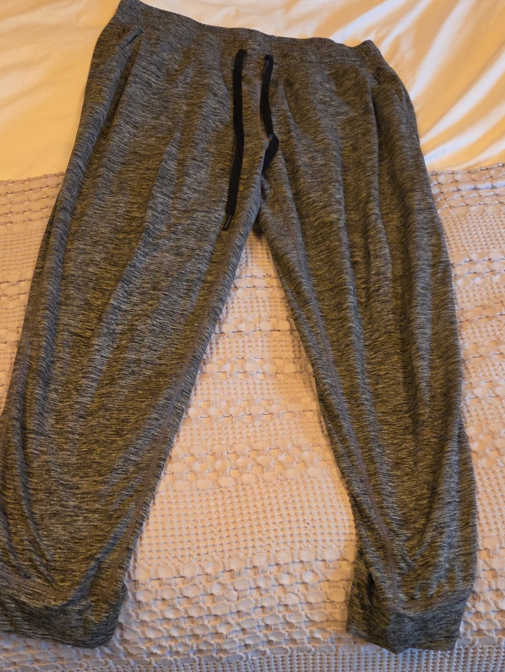 Gray Heather Jogger Pants - Xl